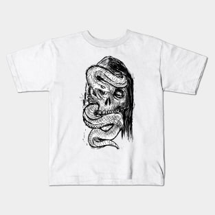 Death Skull No VI Kids T-Shirt